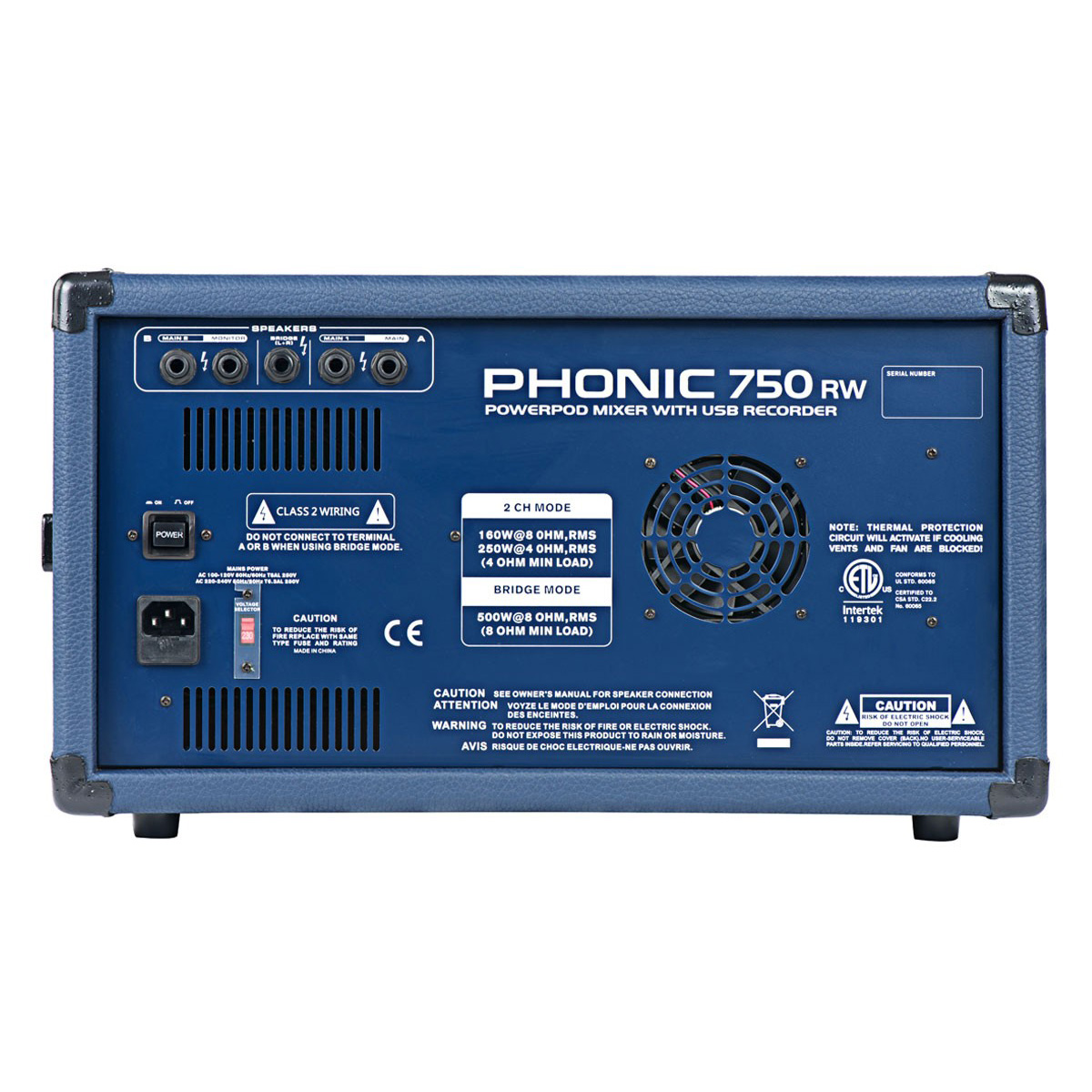 Phonic Powerpod 750RW Аналоговые микшеры